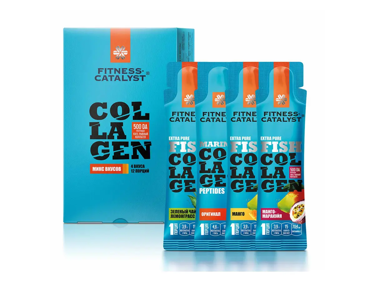 Fitness Catalyst Collagen, микс вкусов